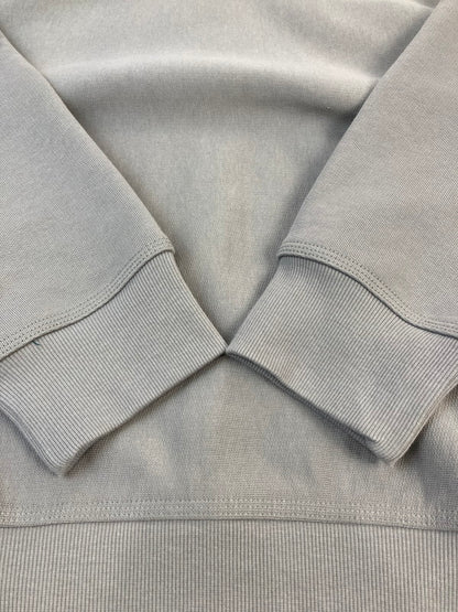 【現状渡し品】【メンズ】 CARHARTT WIP カーハートダブリューアイピー I027014 HALF ZIP AMERICAN SCRIPT SWEATSHIRT ハーフジップ スウェットシャツ 142-260104-zi-12-min サイズ：L カラー：グレー 万代Net店