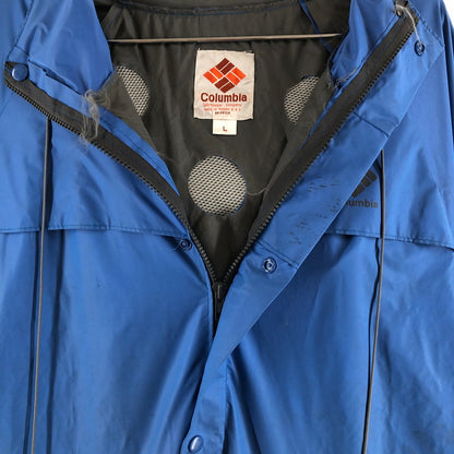 【現状渡し品】【メンズ】 Columbia コロンビア レインジャケット マウンテンパーカー レインジャケット 144-260707-sm-04-otoh カラー：ブルー 万代Net店