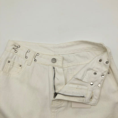 【中古品】【レディース】 minimini-store ミニミニストア ハイウェストデニムワイドパンツ 176-260821-sm-03-otoh カラー：ホワイト 万代Net店