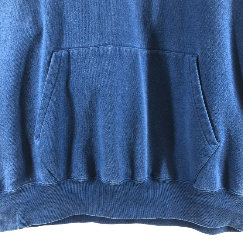 【中古品】【メンズ】 A BATHING APE ロゴ ベイプ ア ベイシング エイプ スウェットパーカー ブルー 142-260605-sm-01-otoh サイズ：2XL カラー：ブルー 万代Net店