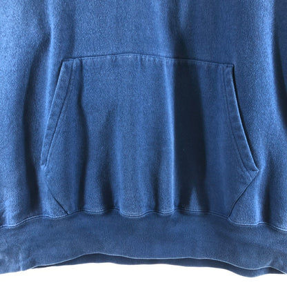 【中古品】【メンズ】 A BATHING APE ロゴ ベイプ ア ベイシング エイプ スウェットパーカー ブルー 142-260605-sm-01-otoh サイズ：2XL カラー：ブルー 万代Net店