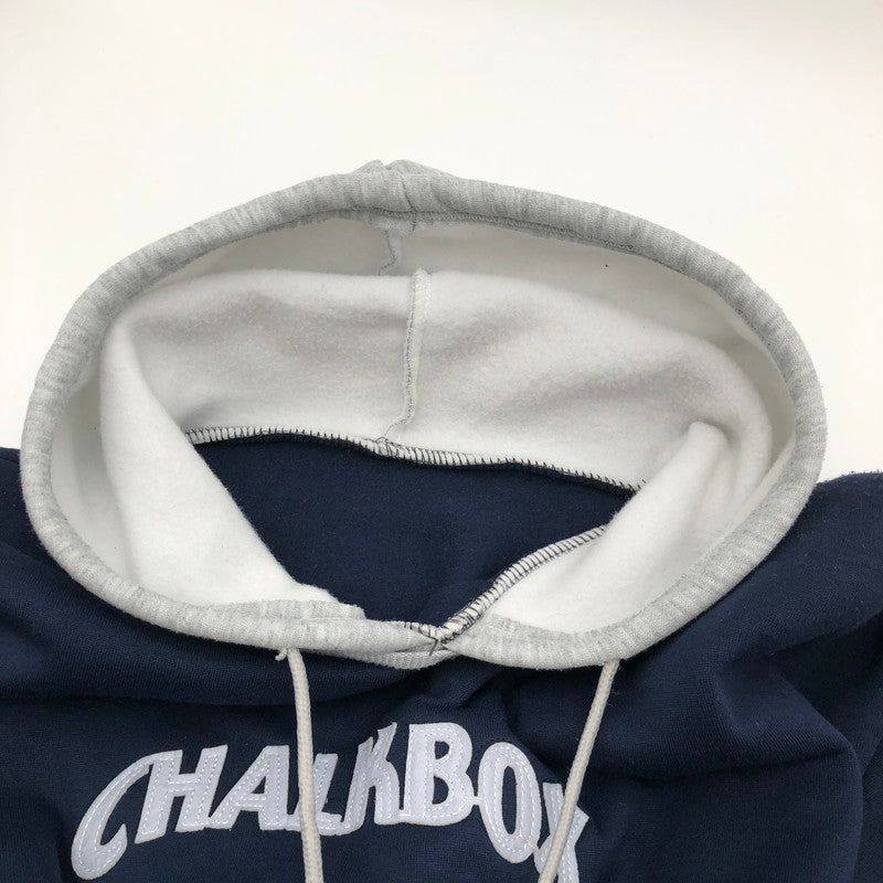 【中古品】【レディース】 CHALKBOX レイヤード風 配色プルオーバーパーカー 170-260707-sm-03-otoh カラー：ネイビー 万代Net店
