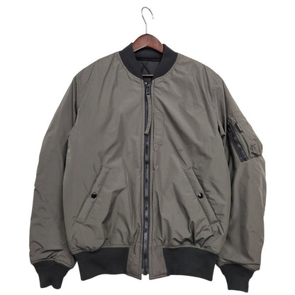【中古品】【メンズ】 3192073 REVERSIBLE リバーシブル MA-1 FLIGHT JACKET フライト ジャケット アウター 145-251228-ya-02-izu サイズ：M カラー：グレー系×ブラック 万代Net店