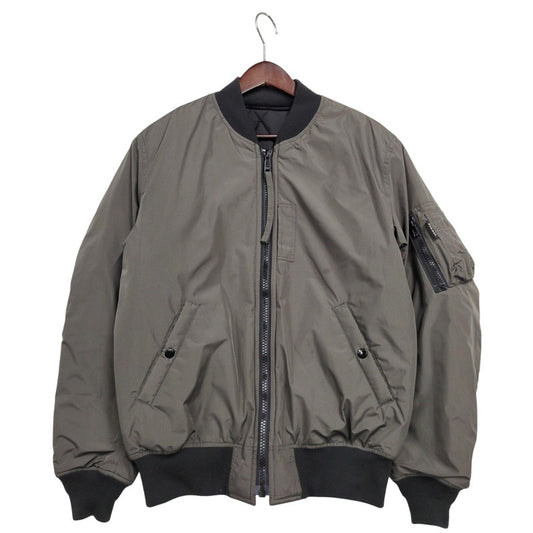【中古品】【メンズ】 3192073 REVERSIBLE リバーシブル MA-1 FLIGHT JACKET フライト ジャケット アウター 145-251228-ya-02-izu サイズ：M カラー：グレー系×ブラック 万代Net店