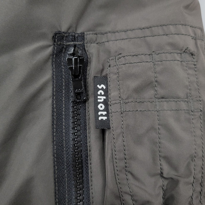 【中古品】【メンズ】 3192073 REVERSIBLE リバーシブル MA-1 FLIGHT JACKET フライト ジャケット アウター 145-251228-ya-02-izu サイズ：M カラー：グレー系×ブラック 万代Net店