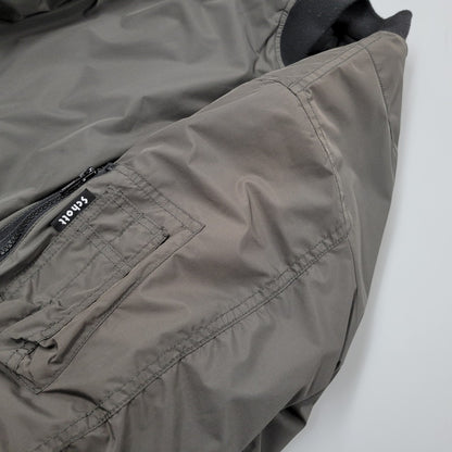 【中古品】【メンズ】 3192073 REVERSIBLE リバーシブル MA-1 FLIGHT JACKET フライト ジャケット アウター 145-251228-ya-02-izu サイズ：M カラー：グレー系×ブラック 万代Net店