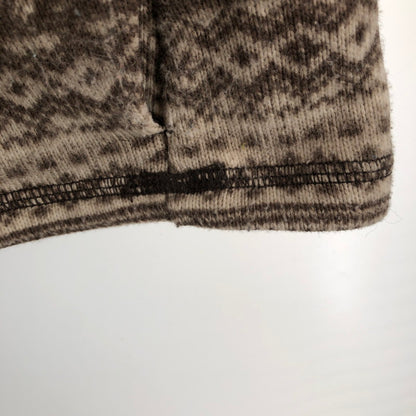 【中古品】【メンズ】 L-RL ローレン アクティブ ラルフローレン 総柄フリースフーディー プルオーバー 147-260512-sy-01-otoh サイズ：３X カラー：ブラウン系 万代Net店