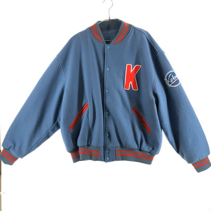 【中古品】【メンズ】 KEBOZ×JOURNAL STANDARD ケボズｘジャーナルスタンダード GAME SPORTSWEAR STANDARD スタジアムジャケット スタジャン 142-260511-sy-08-otoh カラー：ライトブルー系 万代Net店