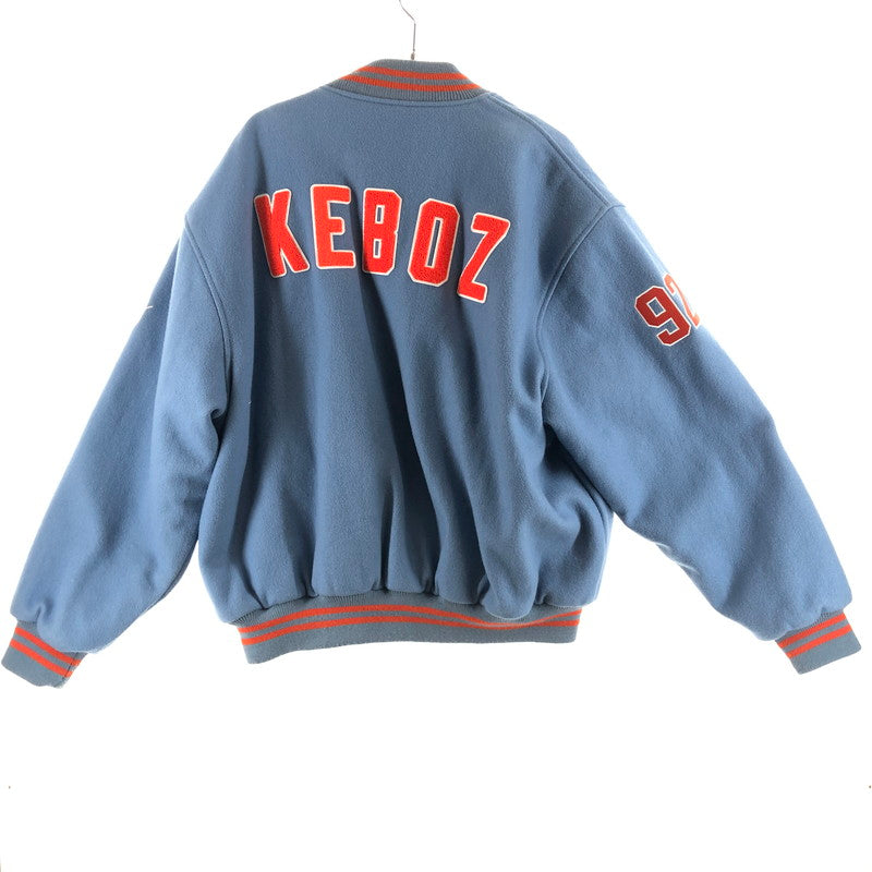 【中古品】【メンズ】 KEBOZ×JOURNAL STANDARD ケボズｘジャーナルスタンダード GAME SPORTSWEAR STANDARD スタジアムジャケット スタジャン 142-260511-sy-08-otoh カラー：ライトブルー系 万代Net店
