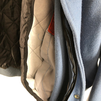 【中古品】【メンズ】 KEBOZ×JOURNAL STANDARD ケボズｘジャーナルスタンダード GAME SPORTSWEAR STANDARD スタジアムジャケット スタジャン 142-260511-sy-08-otoh カラー：ライトブルー系 万代Net店
