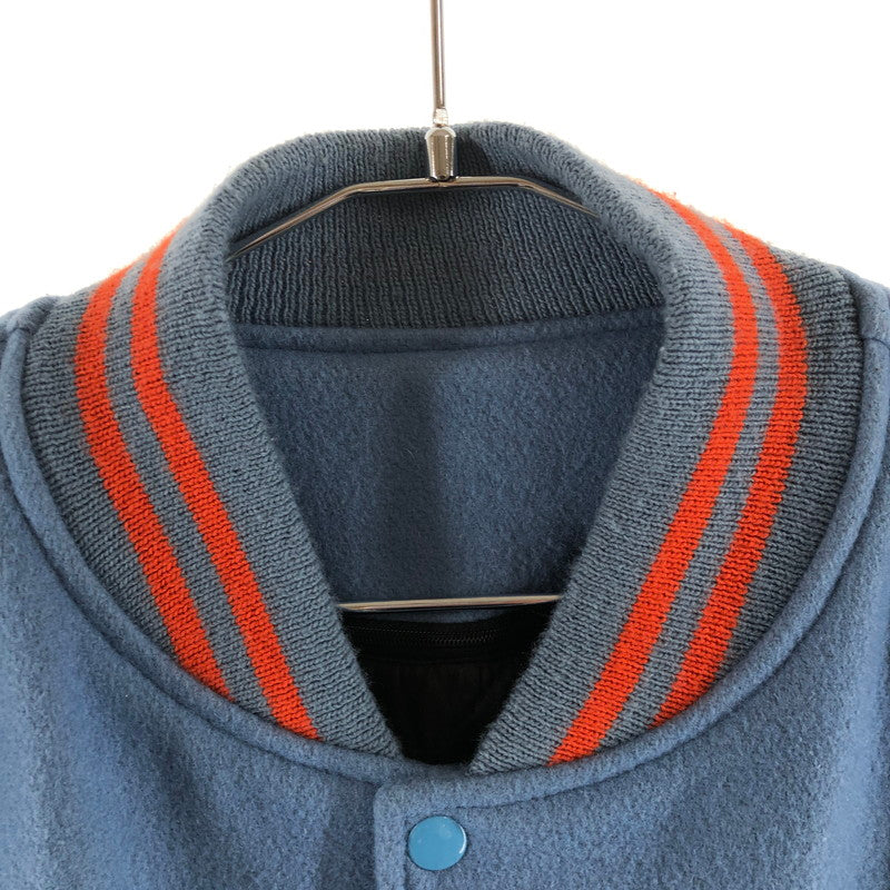 【中古品】【メンズ】 KEBOZ×JOURNAL STANDARD ケボズｘジャーナルスタンダード GAME SPORTSWEAR STANDARD スタジアムジャケット スタジャン 142-260511-sy-08-otoh カラー：ライトブルー系 万代Net店