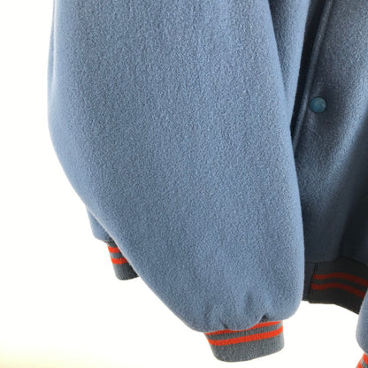 【中古品】【メンズ】 KEBOZ×JOURNAL STANDARD ケボズｘジャーナルスタンダード GAME SPORTSWEAR STANDARD スタジアムジャケット スタジャン 142-260511-sy-08-otoh カラー：ライトブルー系 万代Net店