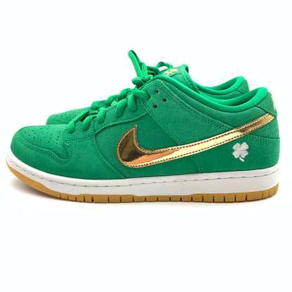 【中古品】【メンズ】 NIKE ナイキ SB BQ6817-303 DUNK LOW "ST.PATRICK'S DAY SHAMROCK" スニーカー 靴 160-260502-ts-07-otoh カラー：ラッキーグリーン / メタリックゴールド 万代Net店