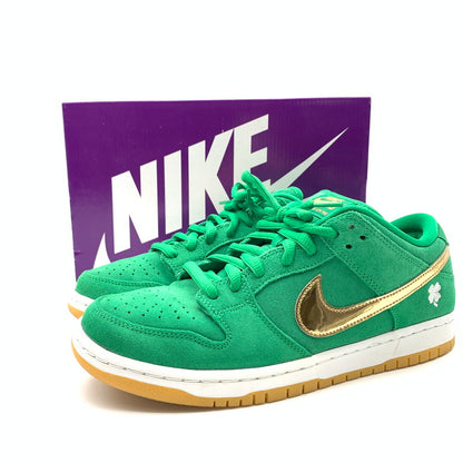 【中古品】【メンズ】 NIKE ナイキ SB BQ6817-303 DUNK LOW "ST.PATRICK'S DAY SHAMROCK" スニーカー 靴 160-260502-ts-07-otoh カラー：ラッキーグリーン / メタリックゴールド 万代Net店
