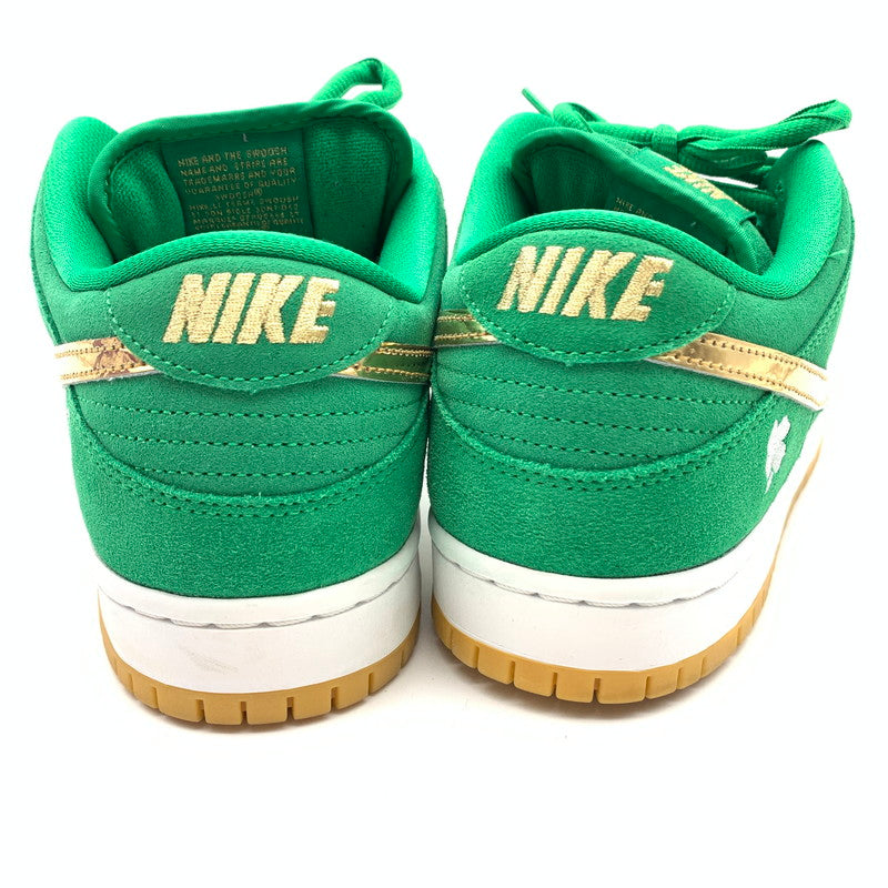 【中古品】【メンズ】 NIKE ナイキ SB BQ6817-303 DUNK LOW "ST.PATRICK'S DAY SHAMROCK" スニーカー 靴 160-260502-ts-07-otoh カラー：ラッキーグリーン / メタリックゴールド 万代Net店
