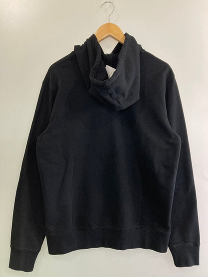 【中古品】【メンズ】 MAISON KITSUNE メゾンキツネ LW00702KM0001 FOX HEAD PATCH REGULAR HOODIE フーディ 140-260104-zi-11-min サイズ：L カラー：ブラック 万代Net店