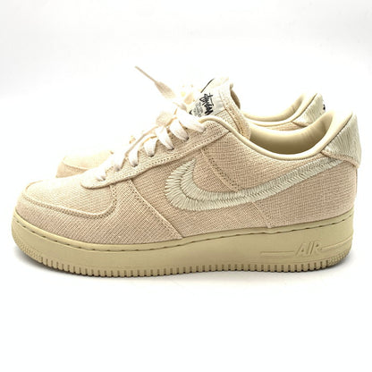 【中古美品】【メンズ】 NIKE×STUSSY ナイキ ステューシーCZ9084-200 AIR FORCE 1 LOW FOSSIL STONE スニーカー 靴 160-600501-ts-06-otoh カラー：フォッシルストーン 万代Net店