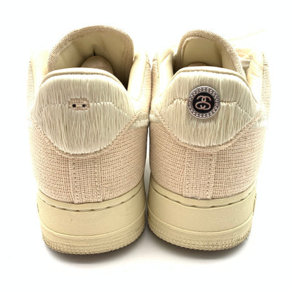 【中古美品】【メンズ】 NIKE×STUSSY ナイキ ステューシーCZ9084-200 AIR FORCE 1 LOW FOSSIL STONE スニーカー 靴 160-600501-ts-06-otoh カラー：フォッシルストーン 万代Net店