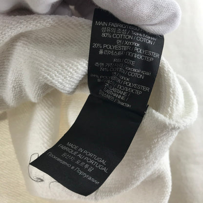 【中古品】【メンズ】 VETEMENTS ヴェトモン Black Label Logo Hoodie ブラック レーベル ロゴ フーディー カラーWhite サイズS 141-260716-ky-02-fuz 万代Net店