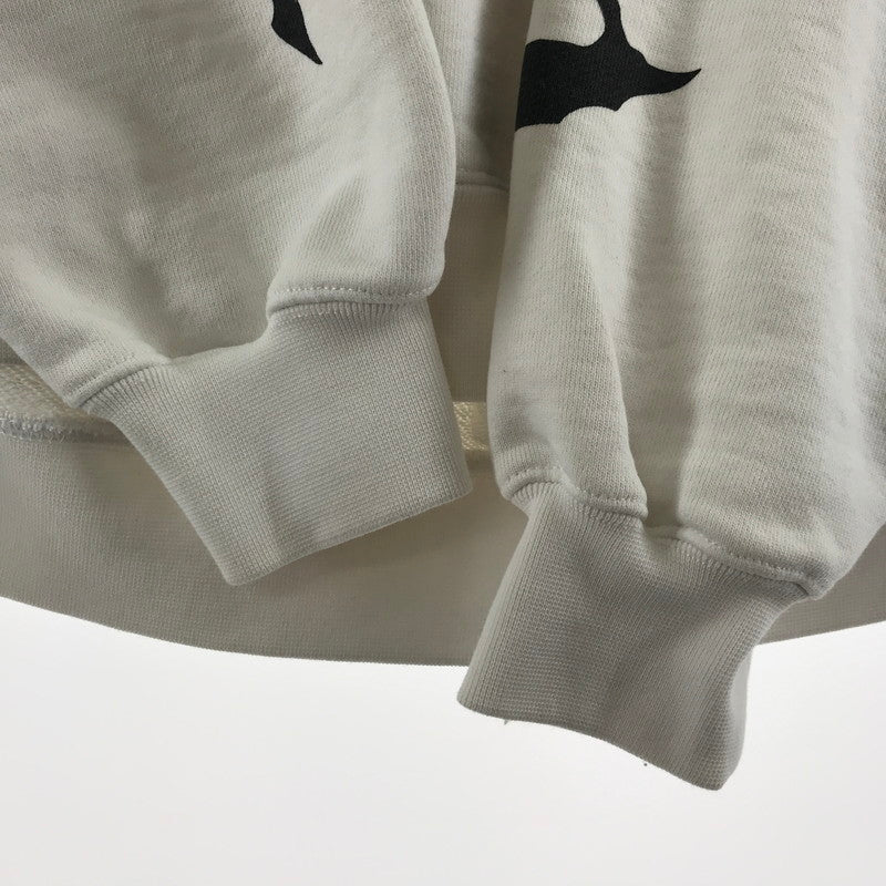 【中古品】【メンズ】 VETEMENTS ヴェトモン Black Label Logo Hoodie ブラック レーベル ロゴ フーディー カラーWhite サイズS 141-260716-ky-02-fuz 万代Net店