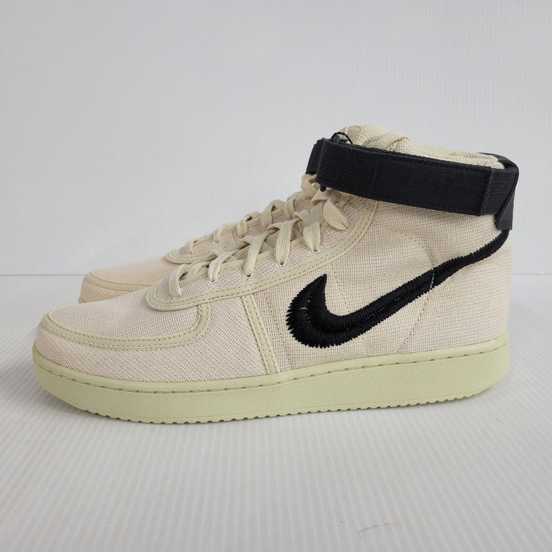 【中古美品】【メンズ】 NIKE ナイキ × STUSSY ステューシー VANDAL SP DX5425-200 バンダル スペシャル コラボ スニーカー シューズ 靴 160-250429-ay-01-izu サイズ：28.5cm カラー：FOSSIL/BLACK-FOSSIL 万代Net店