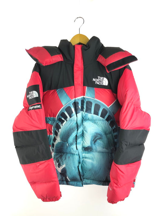 【中古品】【メンズ】 Supreme シュプリーム × THE NORTH FACE コラボ ND91901 ステイツ オブ リバティー バルトロ ジャケット アウター 149-251107-rt-18-tag サイズ：M カラー：レッド 万代Net店