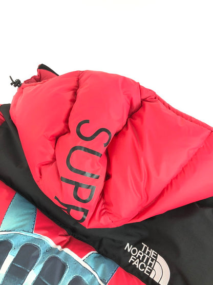 【中古品】【メンズ】 Supreme シュプリーム × THE NORTH FACE コラボ ND91901 ステイツ オブ リバティー バルトロ ジャケット アウター 149-251107-rt-18-tag サイズ：M カラー：レッド 万代Net店