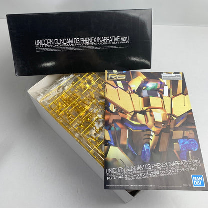 【中古美品】 RG ユニコーンガンダム3号機 フェネクス（ナラティブVer.） 058-260226-ny-03-fuzh 万代Net店
