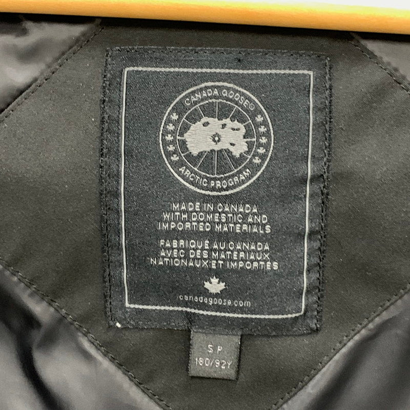 【中古品】【メンズ】 CANADA GOOSE CANADA GOOSE MACMILLAN PARKA BLACK LABEL カナダグース マクミラン パーカ ブラックレーベル ダウンコート 141-250302-nm-03-fuz サイズ：S カラー：ブラック 万代Net店