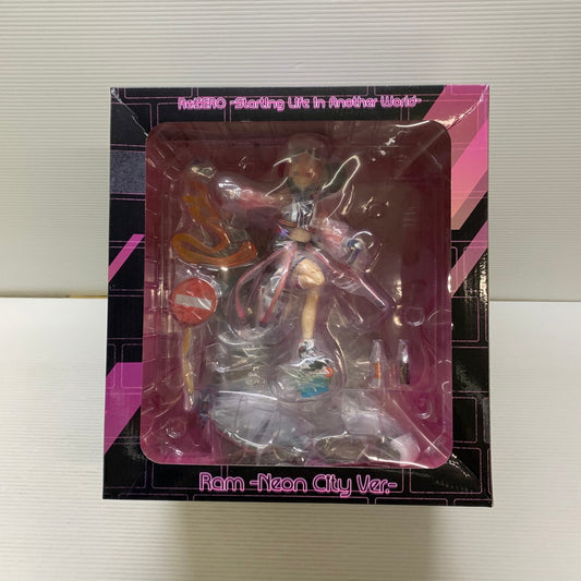 【中古品】 ゼロから始める異世界生活 ラム NEON CITY 美少女 フィギュア 053-260407-em-15-min 万代Net店