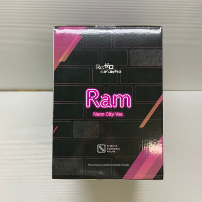 【中古品】 ゼロから始める異世界生活 ラム NEON CITY 美少女 フィギュア 053-260407-em-15-min 万代Net店