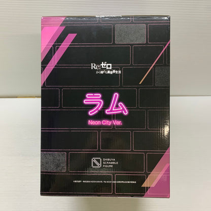 【中古品】 ゼロから始める異世界生活 ラム NEON CITY 美少女 フィギュア 053-260407-em-15-min 万代Net店