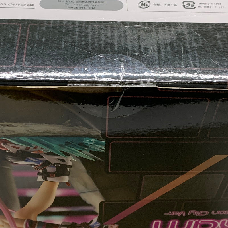 【中古品】 ゼロから始める異世界生活 ラム NEON CITY 美少女 フィギュア 053-260407-em-15-min 万代Net店
