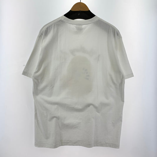 【中古品】【メンズ】 A BATHING APE ア ベイシング エイプ 1K72110146 JAPANESE PEONY TEE "WHITE" 和柄 半袖 Tシャツ トップス 古着 142-250904-mh-07-fuz サイズ：XL カラー：ホワイト 万代Net店