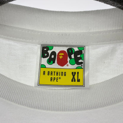【中古品】【メンズ】 A BATHING APE ア ベイシング エイプ 1K72110146 JAPANESE PEONY TEE "WHITE" 和柄 半袖 Tシャツ トップス 古着 142-250904-mh-07-fuz サイズ：XL カラー：ホワイト 万代Net店