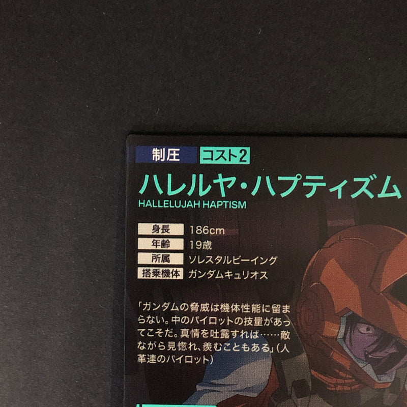 【中古品】 ガンダムアーセナルベース ハレルヤ・ハプティズム PR-133 PR トレーディングカード 078-260702-SH-22-hon 万代Net店
