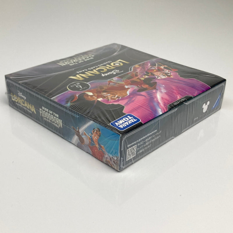 【未使用品】 Disney LORCANA TCG 日本語版 RISE OF THE FLOODBORN ブラットボーンの渾沌 BOX トレカ 080-260608-CN-6-hon 万代Net店