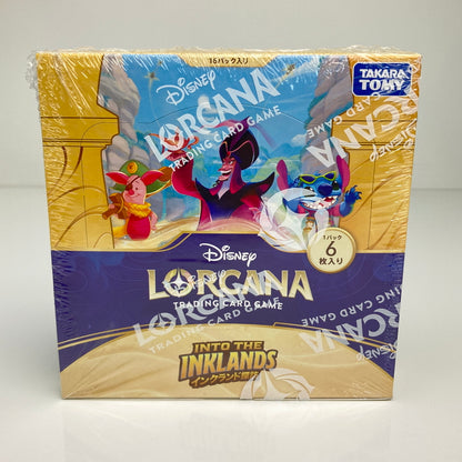 【未使用品】 Disney ロルカナ 日本語版 インクランド探訪 ブースターパック BOX トレカ 080-260608-CN-8-hon 万代Net店
