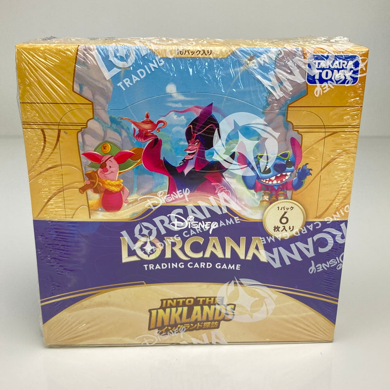 【未使用品】 Disney ロルカナ 日本語版 インクランド探訪 ブースターパック BOX トレカ 080-260608-CN-7-hon 万代Net店