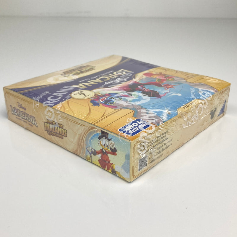 【未使用品】 Disney ロルカナ 日本語版 インクランド探訪 ブースターパック BOX トレカ 080-260608-CN-7-hon 万代Net店