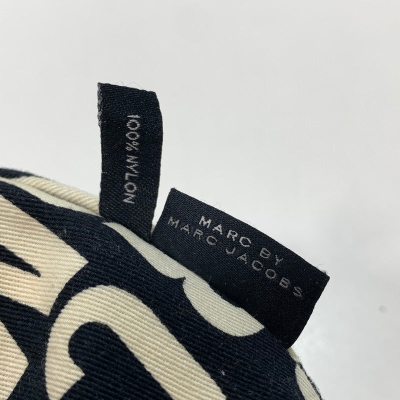 【中古品】【レディース】 MARC BY MARC JACOBS マークバイマークジェイコブス キルティング トート バッグ ハンド バッグ ハート柄  (SSA) 168-241008-nm-12-fuz カラー：ピンク×紫 万代Net店