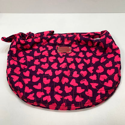 【中古品】【レディース】 MARC BY MARC JACOBS マークバイマークジェイコブス キルティング トート バッグ ハンド バッグ ハート柄  (SSA) 168-241008-nm-12-fuz カラー：ピンク×紫 万代Net店