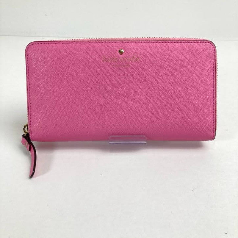 【中古品】【レディース】 KATE SPADE ケイトスペード 長財布 財布 201-260204-ky-24-fuz カラー：ピンク 万代Net店