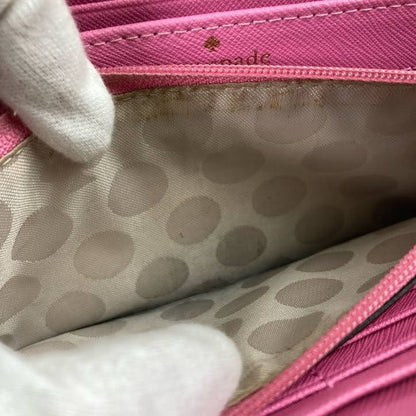 【中古品】【レディース】 KATE SPADE ケイトスペード 長財布 財布 201-260204-ky-24-fuz カラー：ピンク 万代Net店
