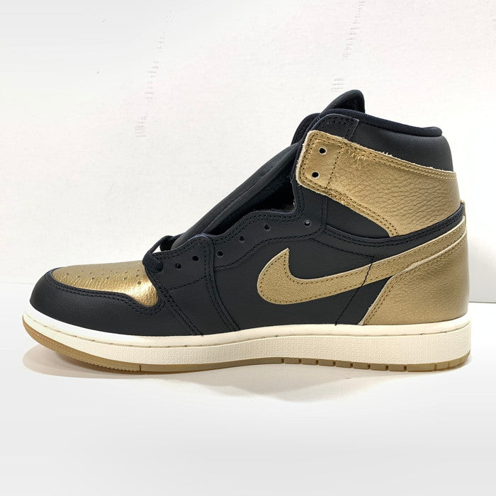 【中古美品】【メンズ】 NIKE ナイキ DZ5485-071 AIR JORDAN 1 RETRO HIGH OG エアジョーダン 1 スニーカー 160-250330-gm-32-fuz サイズ：27.5cm カラー：ブラック ゴールド 万代Net店