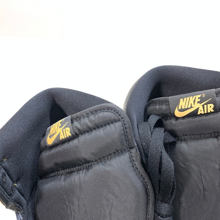 【中古美品】【メンズ】 NIKE ナイキ DZ5485-071 AIR JORDAN 1 RETRO HIGH OG エアジョーダン 1 スニーカー 160-250330-gm-32-fuz サイズ：27.5cm カラー：ブラック ゴールド 万代Net店