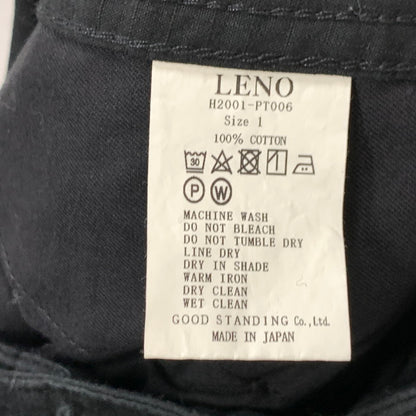 【中古品】【メンズ】 LENO H2001-PT006 カーゴパンツ ボトムス ブランド 古着 151-250405-gm-09-fuz サイズ：1 カラー：ブラック 万代Net店