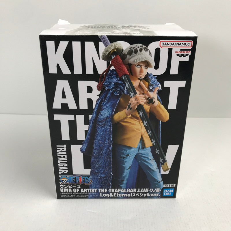 【未使用品】 ワンピースKING OF ARTIST THE TRAFALGAR.LAW・ワノ国・Log&Eternalスペシャルver 未開封 フィギュア おもちゃ (fuz) 047-250827-KY-02-asa 万代Net店
