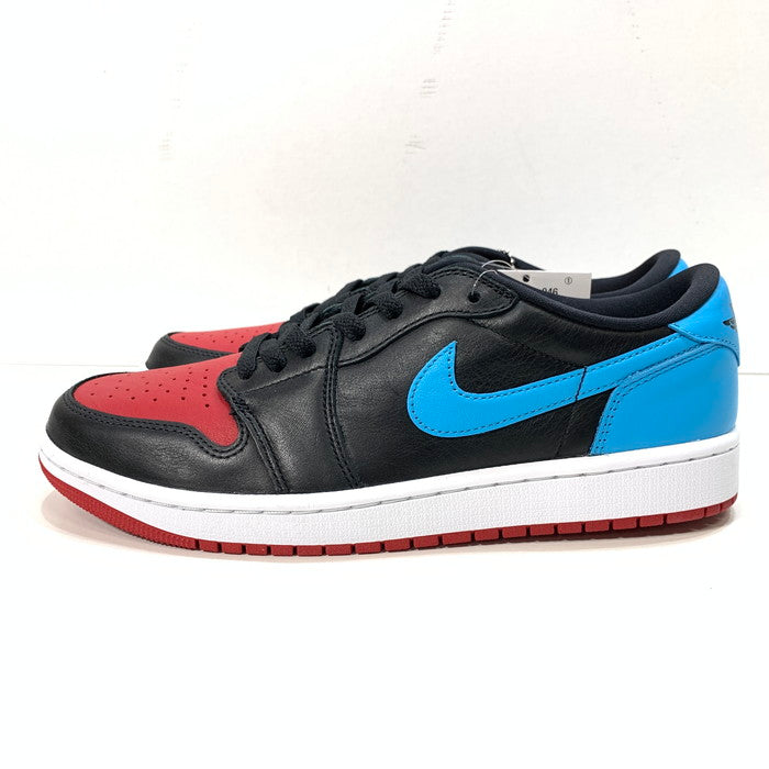 【中古美品】【メンズ】 NIKE ナイキ CZ0775-046 AIR JORDAN 1 RETRO LOW OG "NC TO CHI" スニーカー 160-250420-gm-39-fuz サイズ：27.5cm カラー：ブルー レッド 万代Net店