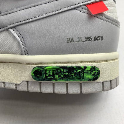 【中古美品】【メンズ】 ナイキ NIKE × OFF-WHITE DM1602-125 DUNK LOW "SAIL NEUTRAL GRAY" GRAY メンズ 26.0㎝ 黒タグ・箱付属 スニーカー 靴 160-260527-io-14-fuzh 万代Net店